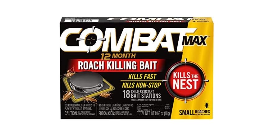 Combat Max 12 Month Roach Killing Bait