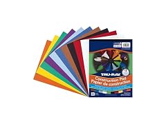 Tru-Ray Heavyweight Construction Paper Pad, 10 Colors