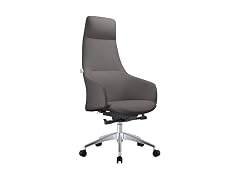 Leisuremod Celeste Faux-Leather Office Chairs