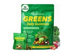 VitalXtra Adult Greens Gummies