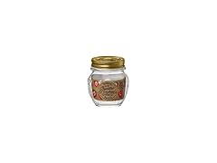 Quattro Stagioni Small Glass Canning Jar with Lid 12 pk