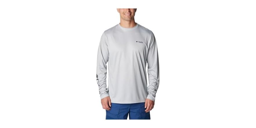 Columbia Men's Terminal Tackle PFG Photoreel SS Shirt - UPF 50 Sun Protection Fishing Shirt - View #6
