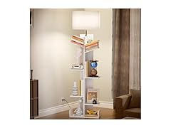 7 Tier Bookshelf with Light