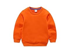 DCUTERQ Boys' Crewneck Thin Sweatshirt