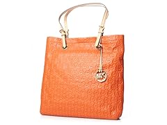 MK Jet Set Tote, Tangerine Leather