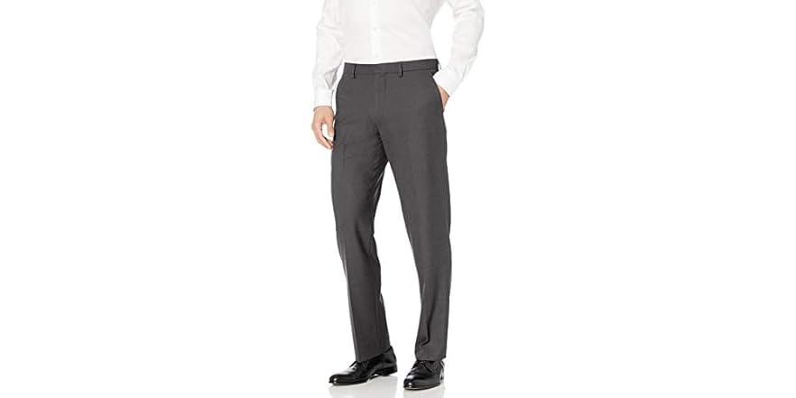 Amazon Men's Wrinkle-Resistant Dress Pants