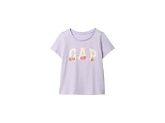 GAP Girls (3-6 MOS) Short Sleeve Logo T-shirt