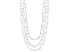 Endless White AA Pearl Necklace