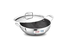 Vinod Platinum Triply Stainless Steel Quarts)