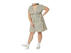 Amazon Essentials Women (M) Surplice V Neck Dress