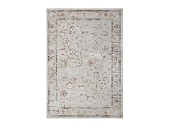 Superior Floral Scroll Washable Rug