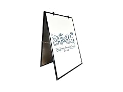 24" x 36" Double-Sided Magnetic Dry Erase Easel