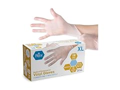 MED PRIDE Vinyl Exam Gloves XLarge 100ct