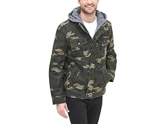 Levi's Big & Tall Hooded Cotton Jacket (S)