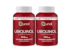 Qunol Mega Ubiquinol CoQ10 100mg, 60ct, 2pk