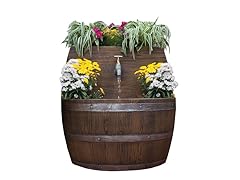 Bordeaux Wine Barrel Fountain & Planter