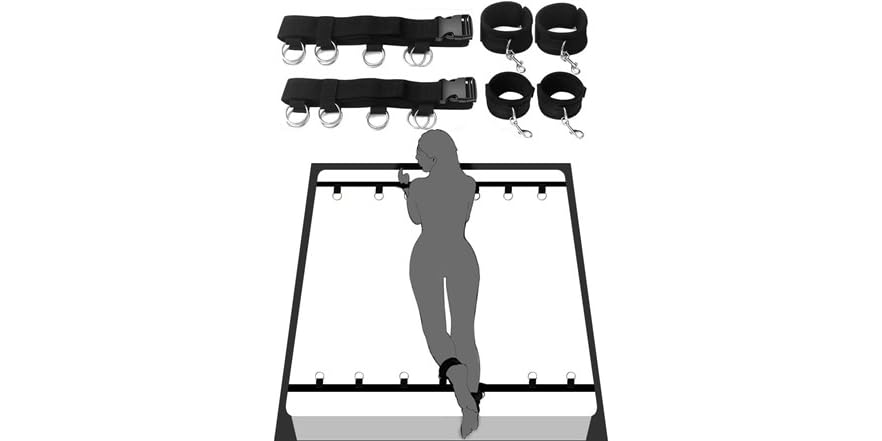 Bed Bondage Restraints Kit For Couples