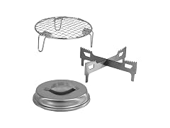 Sunnydaze Decor YK-3221 7in Fire Pit Kit Silver