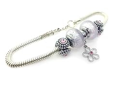 Fiora ''The Blushing Daisy'' Bead Bracelet