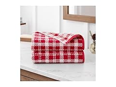 Martha Stewart Plaid Holiday Hand Towels, Set of 2