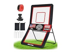ZEALFEEL Lacrosse Rebounder 4x6FT