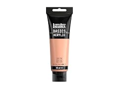 Liquitex Basics Acrylic Paint 4oz 810 Light Portrait Pink