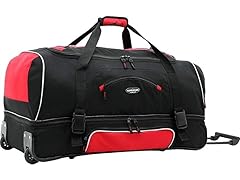 Travelers Club Adventure Rolling Travel Duffel Bag