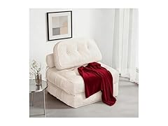 NESLAKO White Folding Sofa Bed