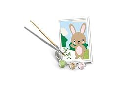 Ravensburger CreArt Cute Bunny Paint‑by‑Number Kit