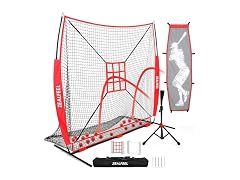 ZEALFEEL 7x7FT Baseball Softball Net