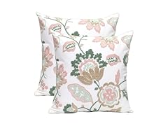 Embroidered Decorative Pillow Cover