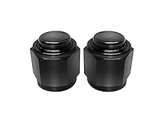 Flare Cap 12AN Aluminum Black 2pk