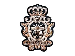 Brown Crown Imperial King Queen Patch