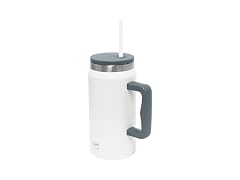 Glad Pioneer Stainless Steel Tumbler 47oz, Grey
