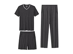MoFiz Men's Pajama Set 3 Pieces