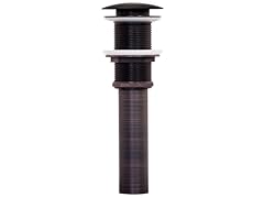 Oil Rubbed Bronze Umbrella Drain Less Overflow