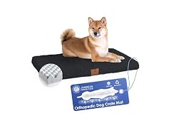 American Kennel Club AKC Orthopedic Memory Foam Dog Cra