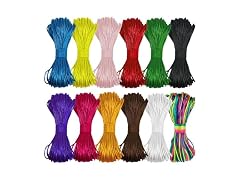 Ewparts Nylon String for Bracelets 1.5mm 12 Rolls