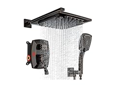 ELLO&ALLO Oil Rubbed Bronze Shower Faucet Set