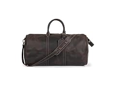 Londo Genuine Top Grain Leather Duffle Bag