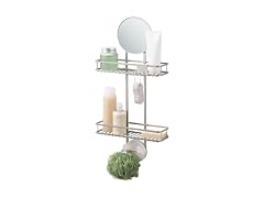 iDesign Self-Adhesive Shower Caddy, Satin