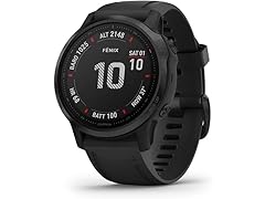 Garmin fenix 6S Pro, Premium Multisport GPS Watch - Black (Open Box)
