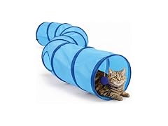 ASPCA Cat Tunnel with Rattle Toy