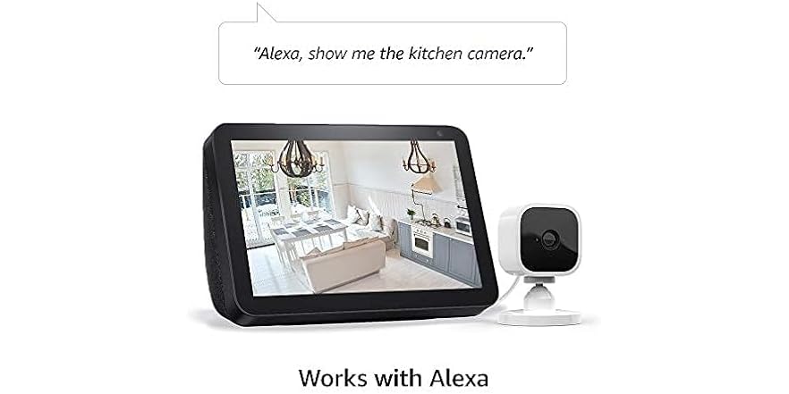 Mini Smart (NEW) Blink Mini - Compact indoor plug-in smart security camera
