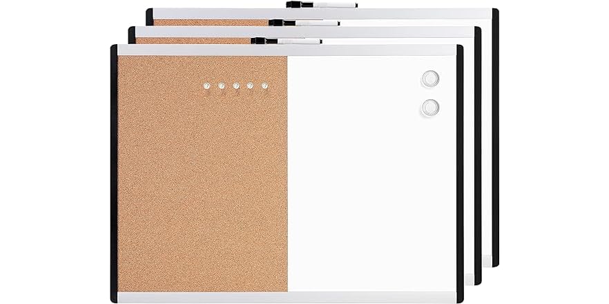 Amazon Basics Magnetic Dry Erase Board