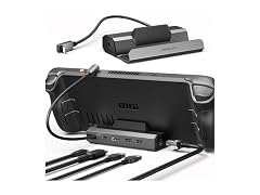 JSAUX 5-in-1 Docking Station for Steam Deck/ROG Ally X/Legion Go