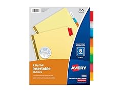 Avery Insertable Dividers for 3 Ring Binders