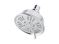 Symmons Allura Five Spray 4.5" Fixed Showerhead