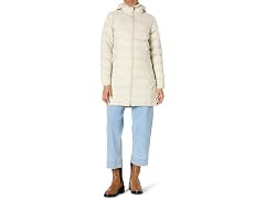Amazon Essentials Water-Resistant Hooded Coat (L)