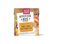 The Honest Kitchen Butcher Block Pate: Turkey, Duc